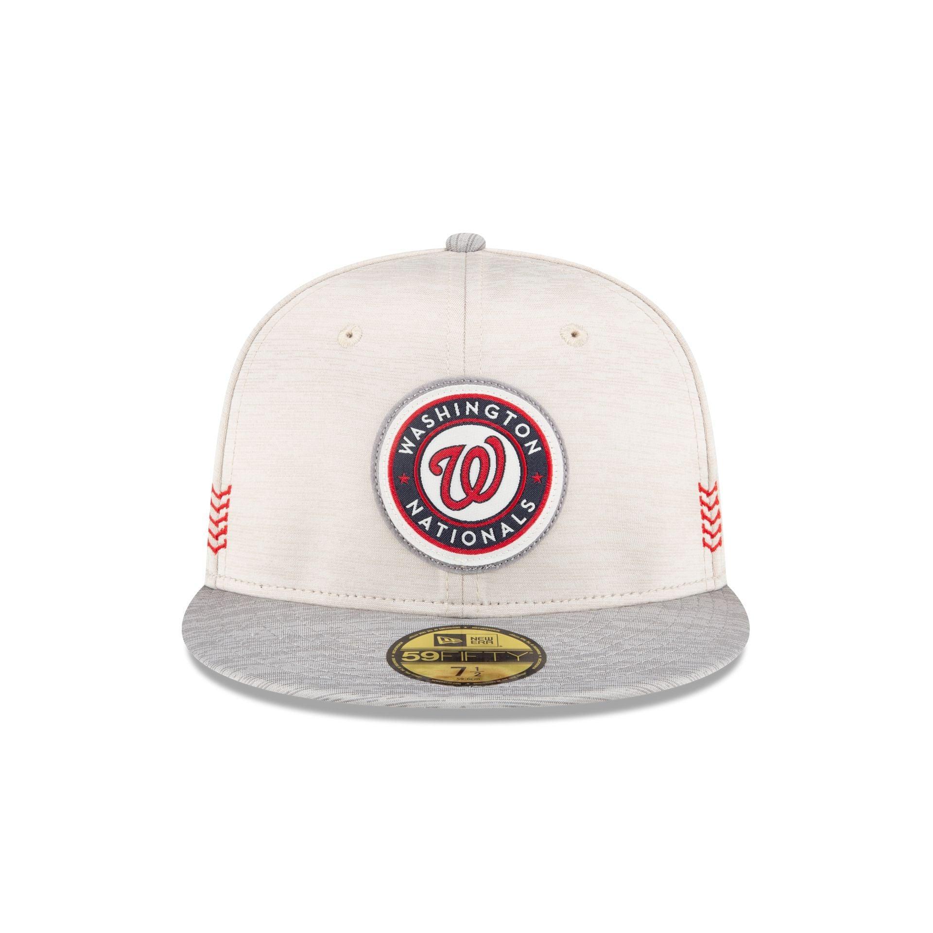 Washington Nationals 2024 Clubhouse Stone 59FIFTY Fitted Hat Male Product Image