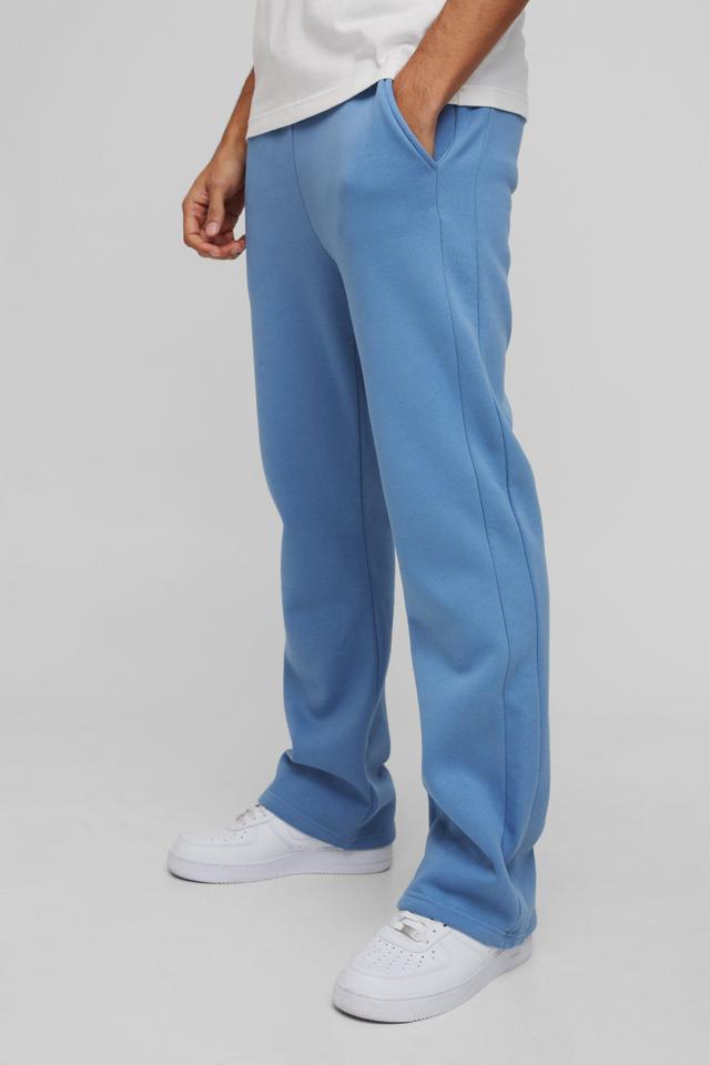 Regular Fit Gusset Sweatpants | boohooMAN USA Product Image