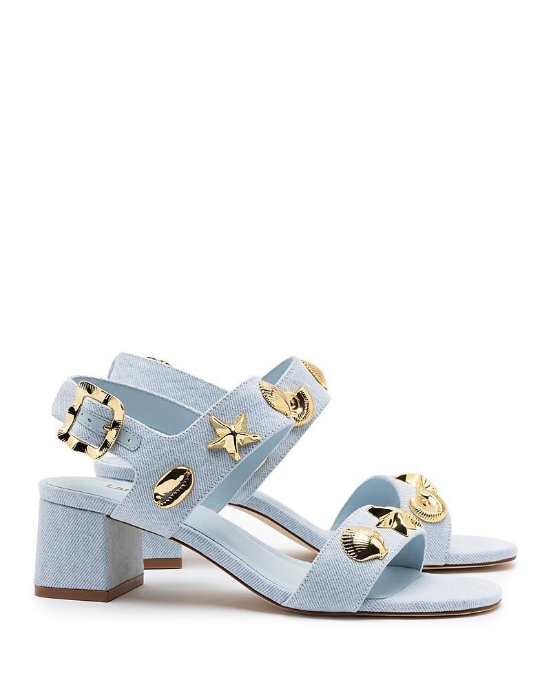 Larroude Womens Madison Studded Strappy Sandals Product Image