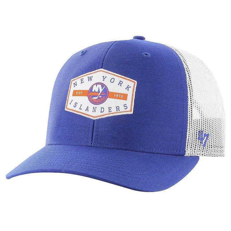 Mens 47 Royal New York Islanders Convoy Trucker Adjustable Hat Product Image