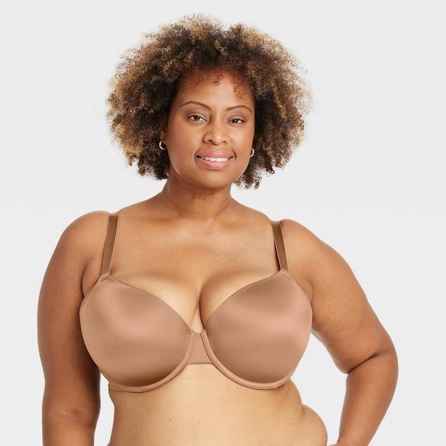 Womens Demi T-Shirt Push-Up Bra - Auden Toffee Crunch 36DDD Product Image