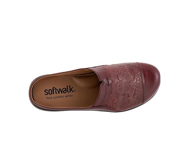 SoftWalk San Marcos Tooling Leather Mules Product Image