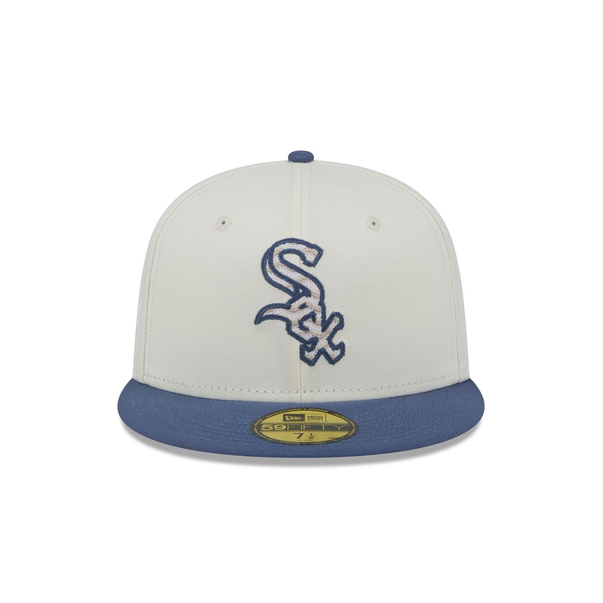 Chicago White Sox Wavy Chainstitch 59FIFTY Fitted Hat Male Product Image