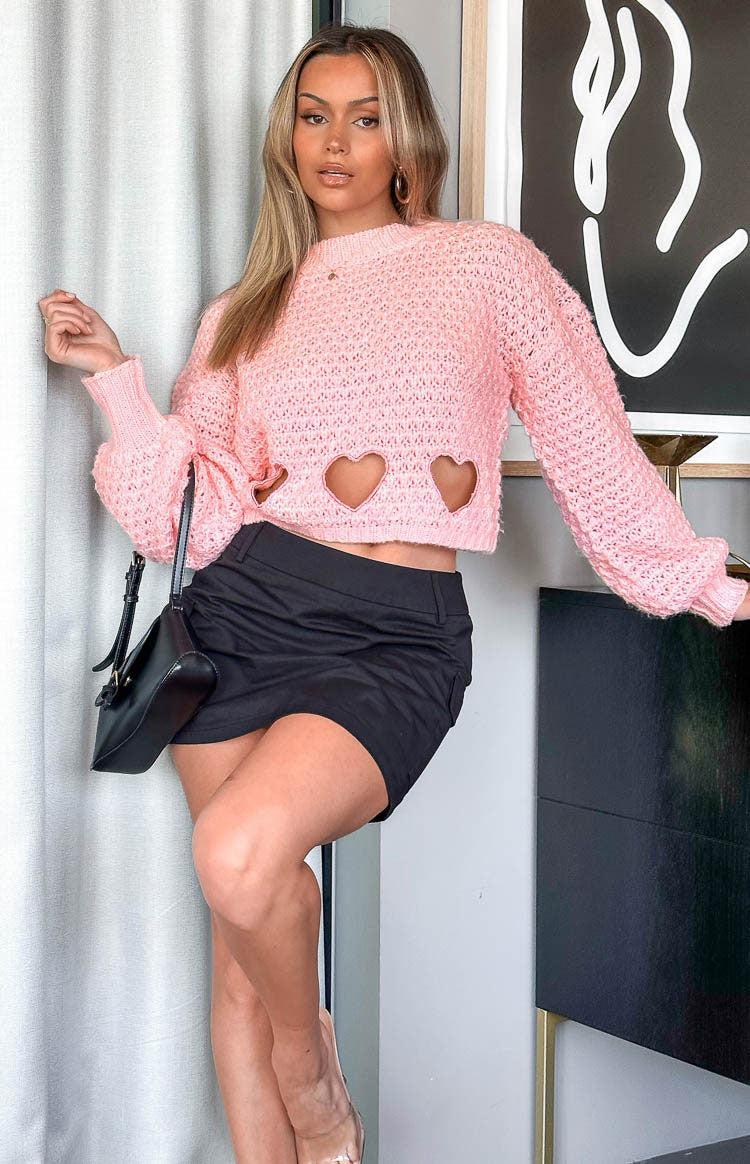 Rosie Pink Heart Jumper Product Image