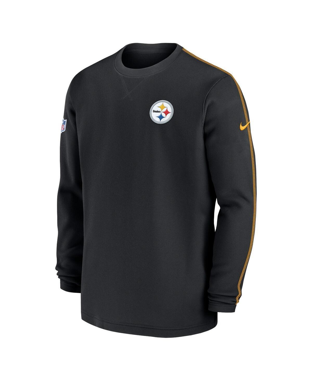 NIKE Men's Black Pittsburgh Steelers 2024 Sideline Coaches Long Sleeve Top Product Image