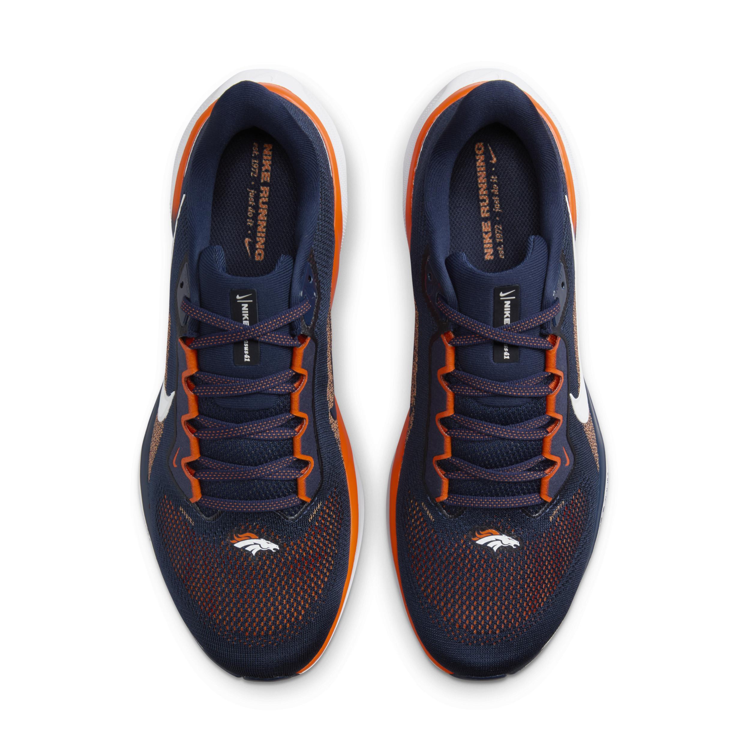 Nike Men's Pegasus 41 NFL Denver Broncos Road Running Shoes Product Image