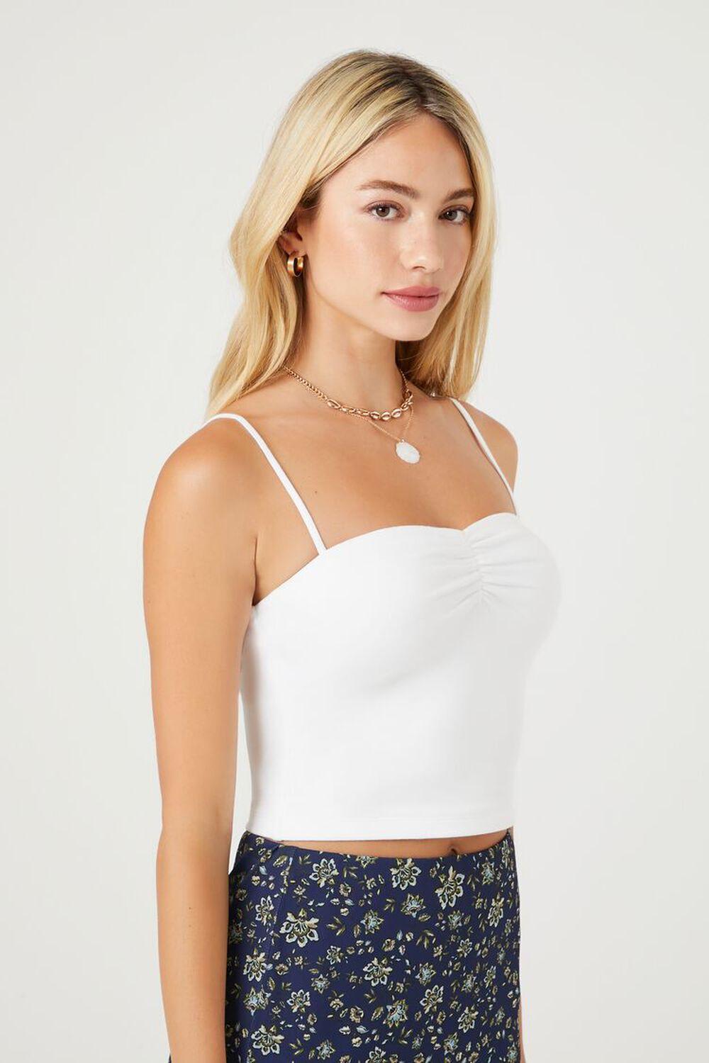 Sweetheart Cropped Cami | Forever 21 Product Image