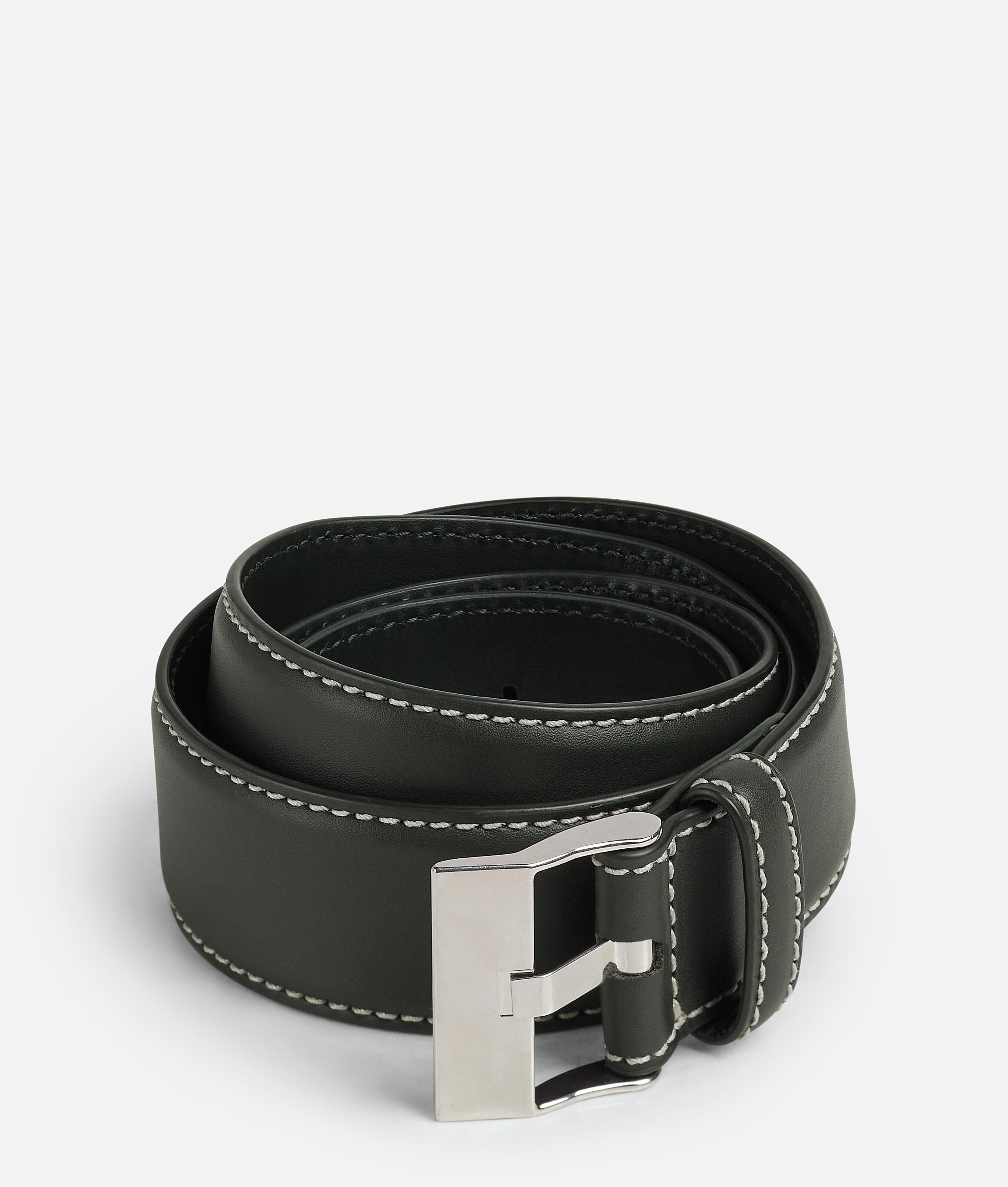 Men's Watch Belt in Dark green/natural product image