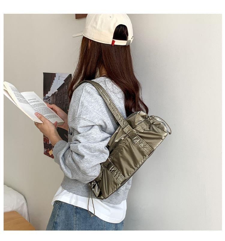 Plain Drawstring Shoulder Bag product image