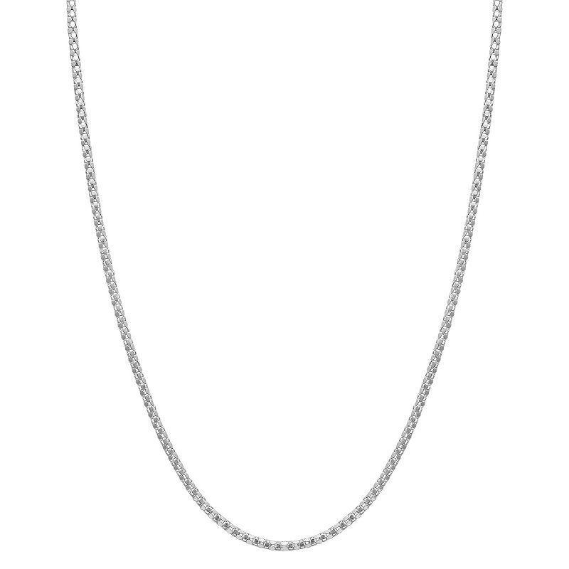 PRIMROSE Sterling Silver Chain Necklace, Womens Silver Tone Product Image