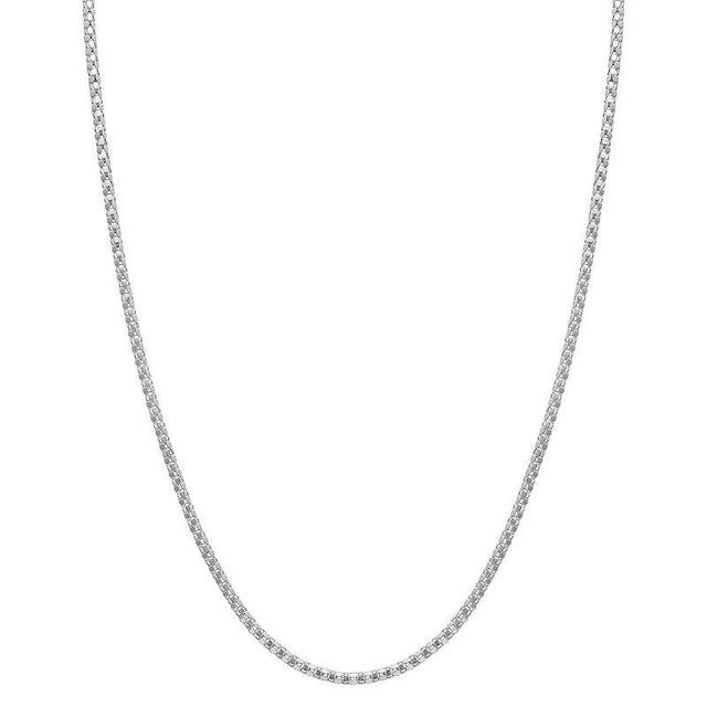 PRIMROSE Sterling Silver Chain Necklace, Womens Silver Tone Product Image