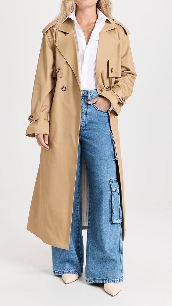 Favorite Daughter Petite Charles Trench | Shopbop Product Image