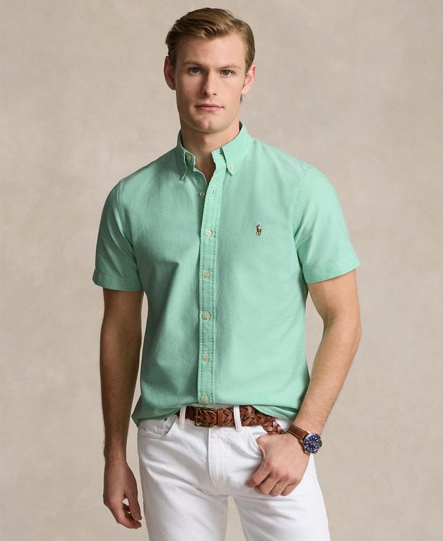 Mens Cotton Button-Down Oxford Shirt Product Image