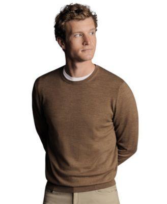 Charles Tyrwhitt Mens Pure Merino Crew Neck Sweater Product Image