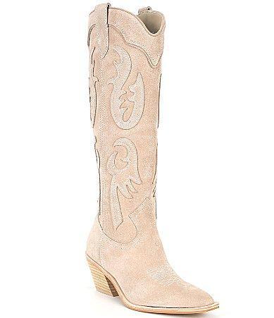 Dolce Vita Samsin Suede Western Tall Boots Product Image