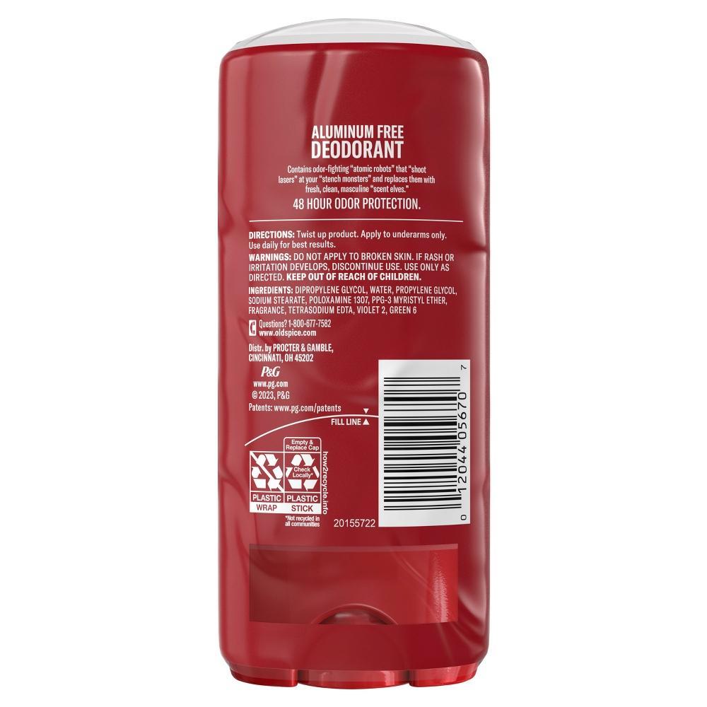 Old Spice High Endurance Aluminum Free Deodorant for Men - 3.4oz/2pk Product Image