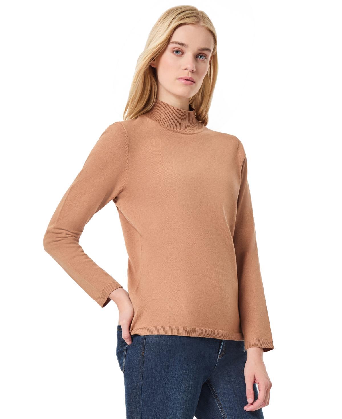 Jones New York Womens Long Sleeve Mock Neck Sweater product image