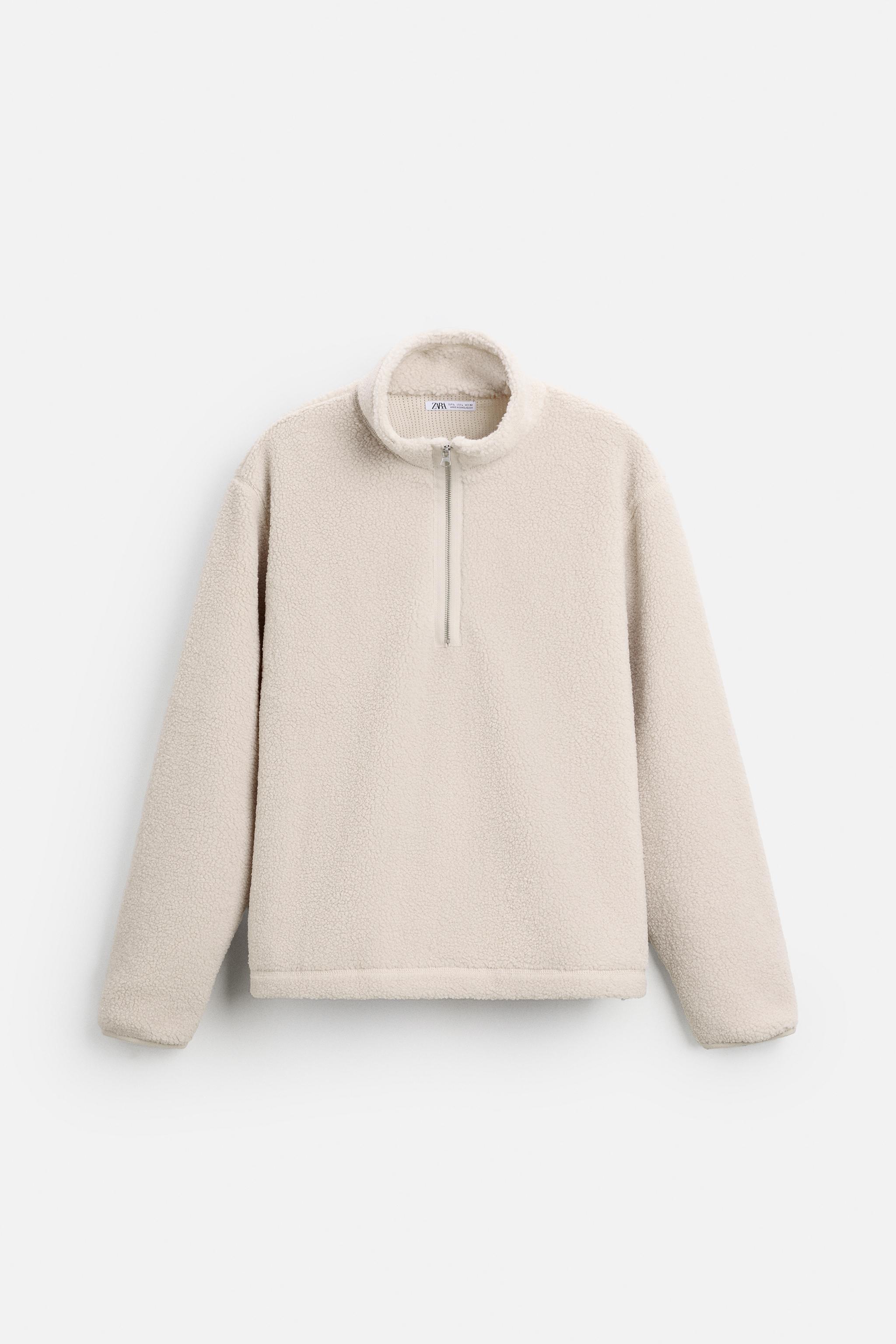 QUARTER ZIP FLEECE SWEATSHIRT Product Image