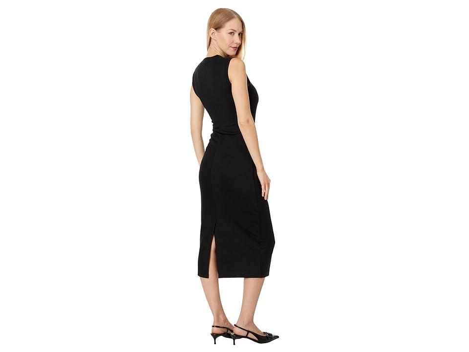 Womens Stretch Jersey Sleeveless Midi-Dress Product Image