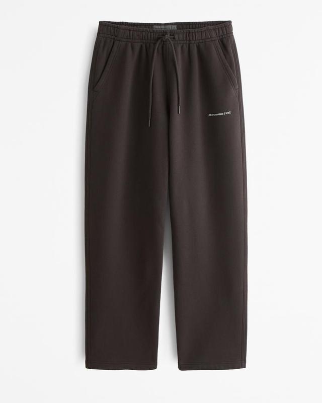 Baggy Logo Open-Hem Sweatpant Product Image