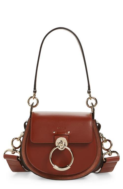 Chlo Small Tess Leather Crossbody Bag Product Image