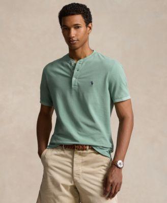 Men's Featherweight Mesh Henley Product Image