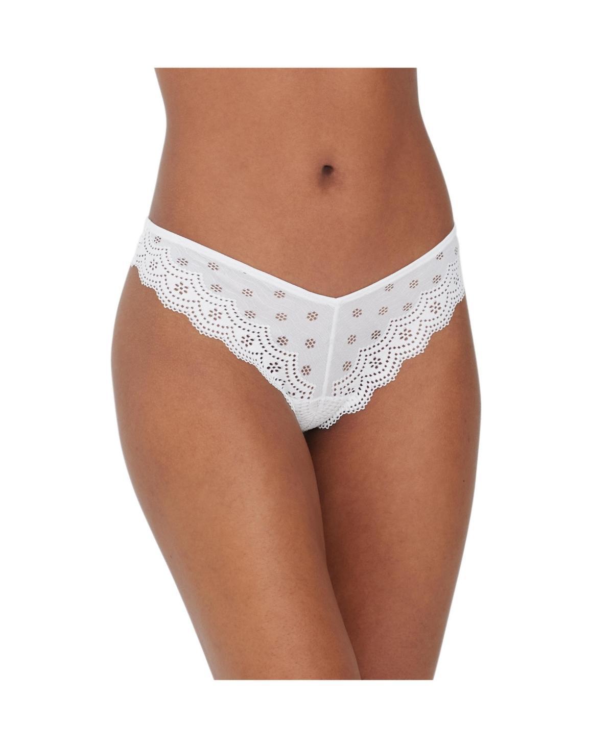 Womens Smitten Eyelet Lace High Cut Chikini Product Image