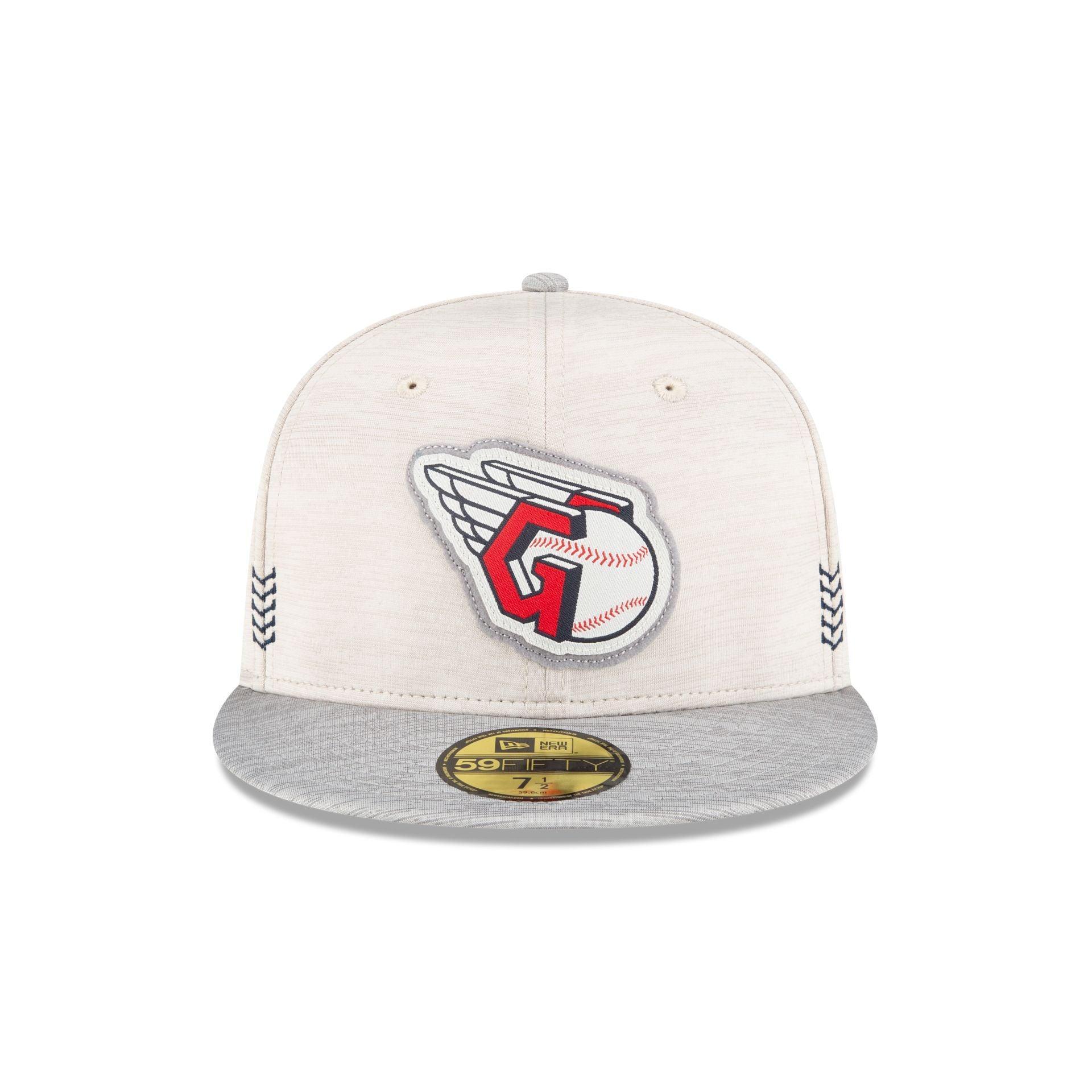 Cleveland Guardians 2024 Clubhouse Stone 59FIFTY Fitted Hat Male Product Image