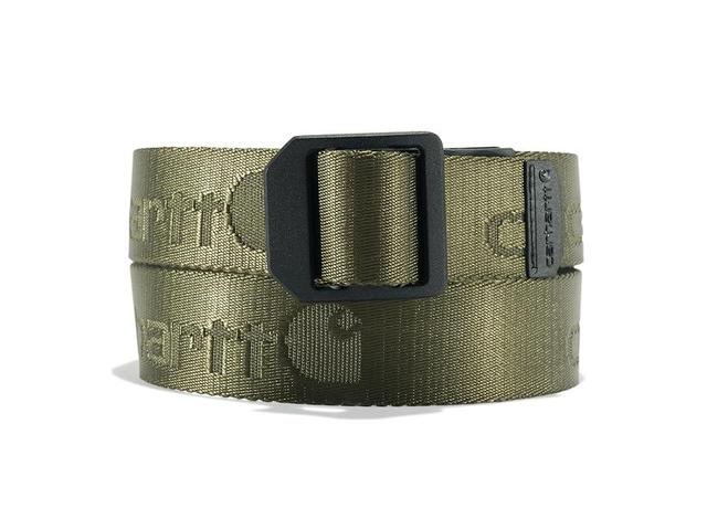 Carhartt Nylon Webbing Ladder-Lock Belt for Men - Gravel - M Product Image