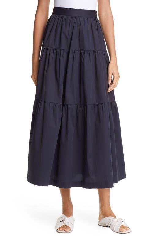 Womens Sea Tiered Midi-Skirt Product Image