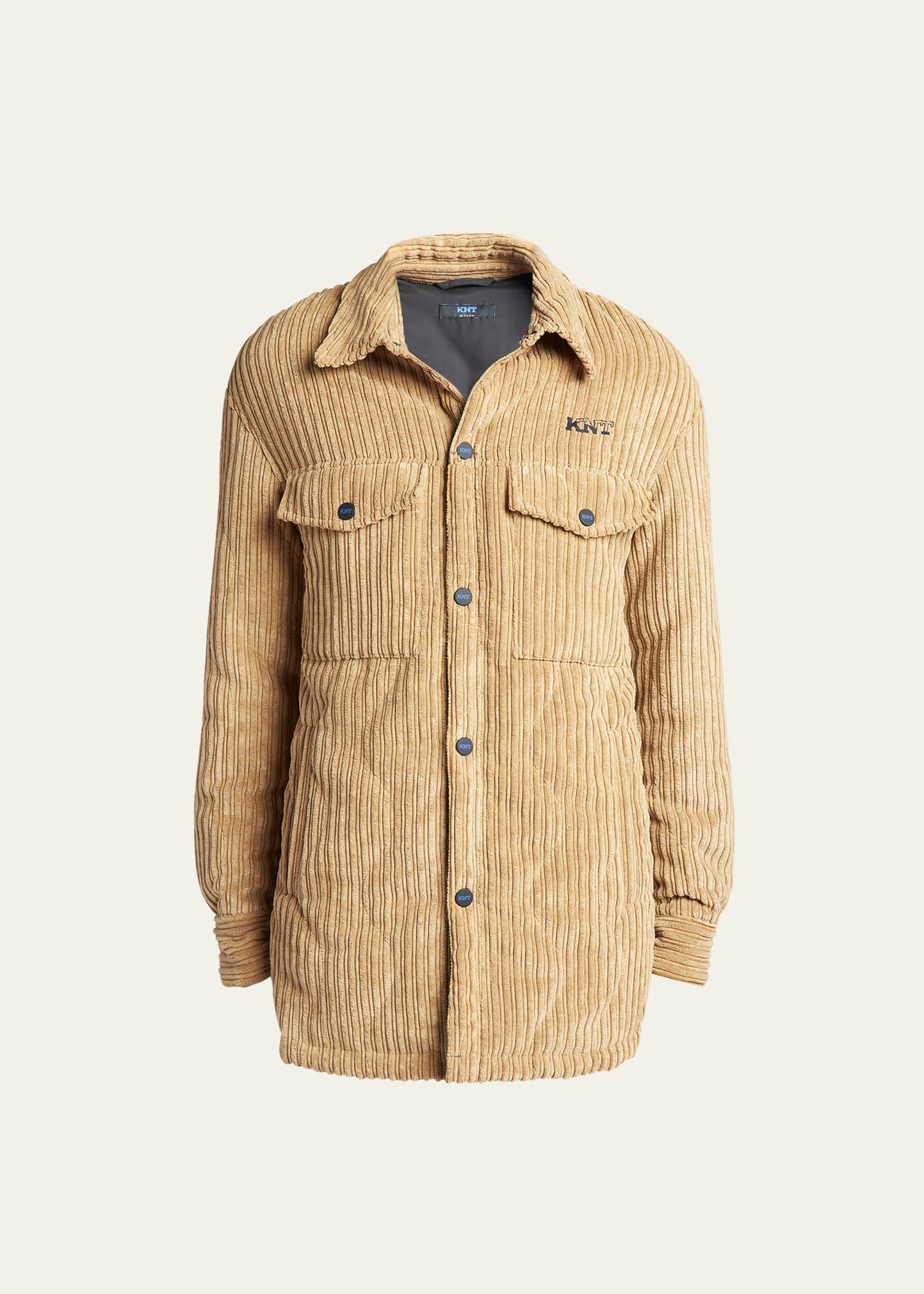 Mens Jumbo Corduroy Shirt Jacket Product Image