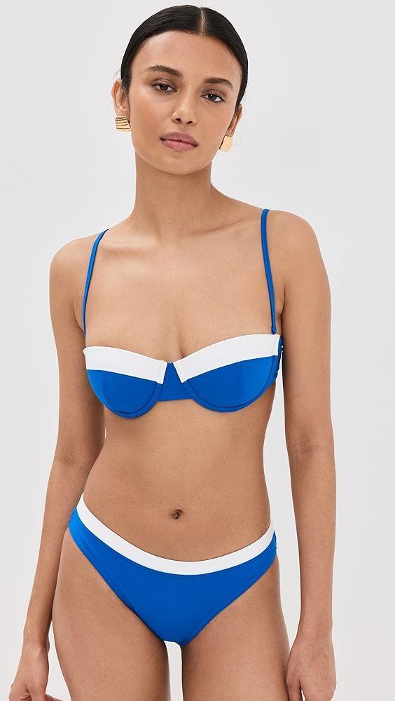 STAUD Jo Balconette Bikini Top | Shopbop Product Image