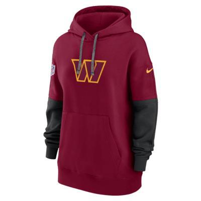 Washington Commanders Sideline Essential Women's Nike NFL Pullover Hoodie Product Image