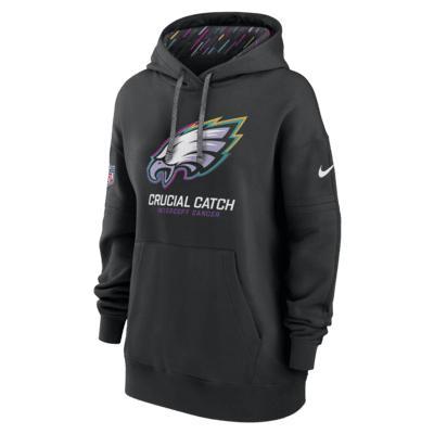 Philadelphia Eagles Crucial Catch Club Women's Nike NFL Pullover Hoodie Product Image