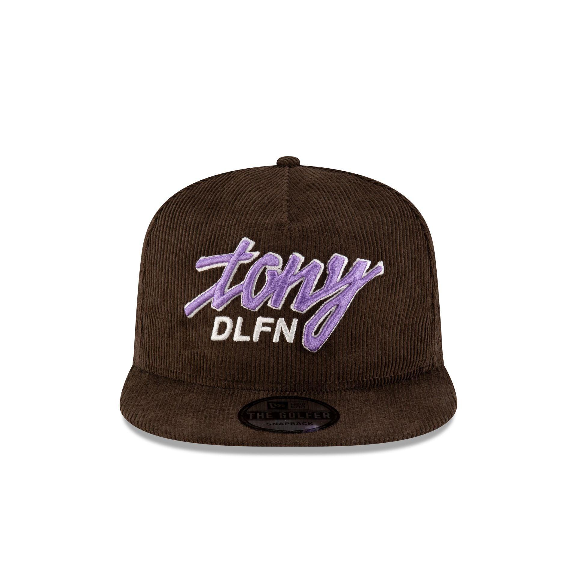 Tony Delfino Brown Corduroy Golfer Hat Male Product Image