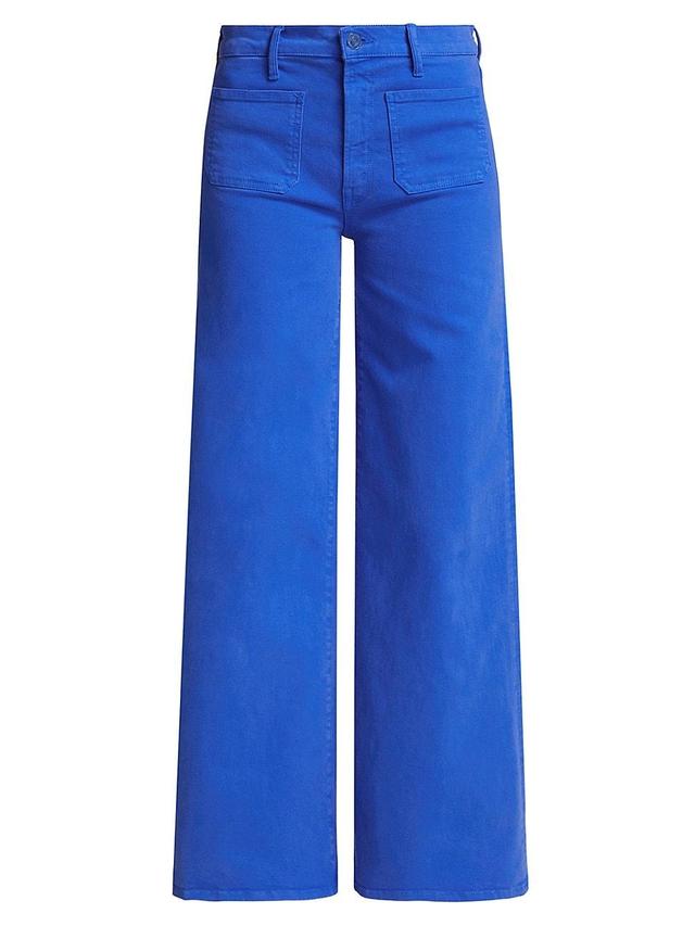 Womens Undercover Sneak Mid-Rise Wide-Leg Jeans Product Image