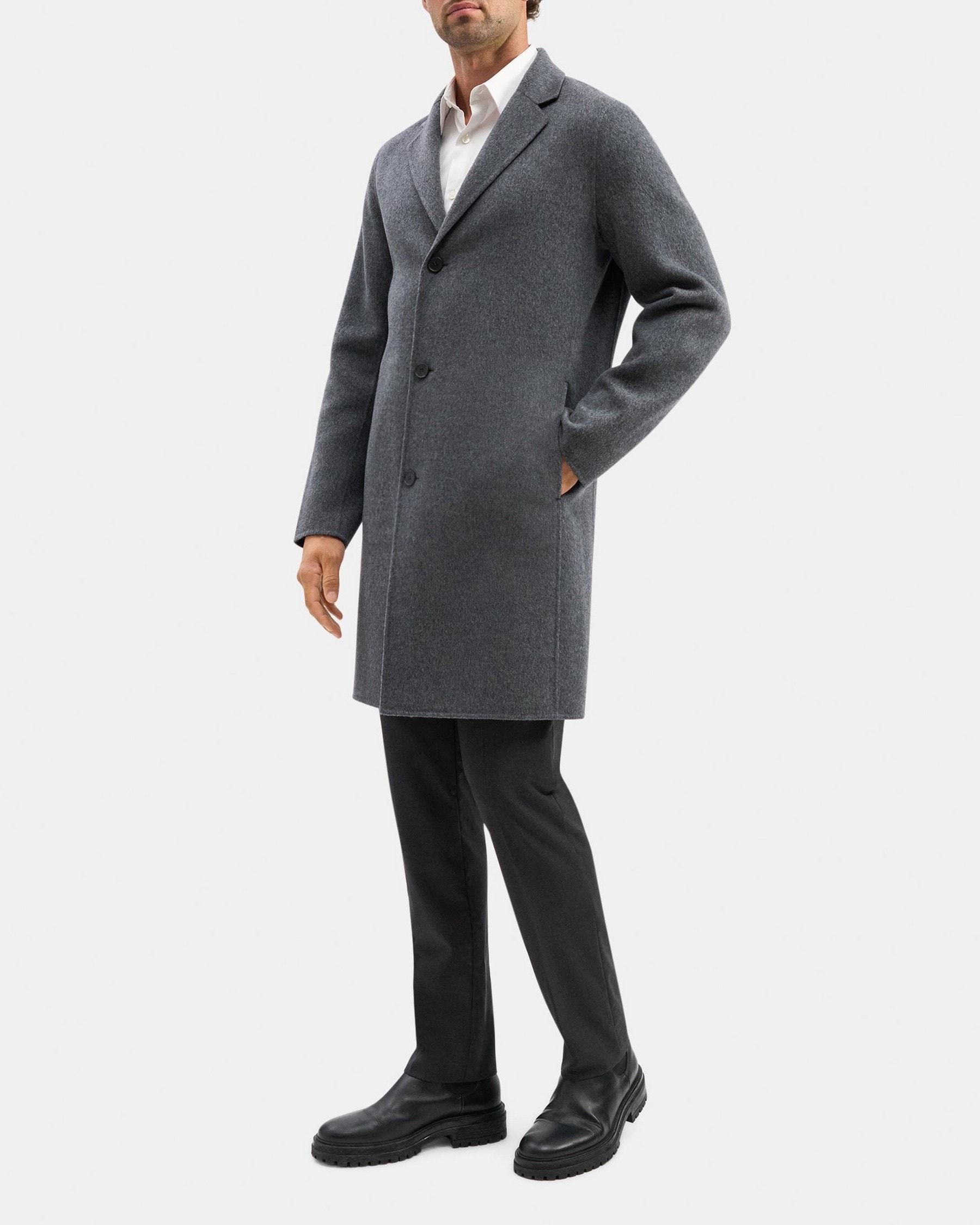 Tailored Coat in Double-Face Wool-Cashmere Product Image