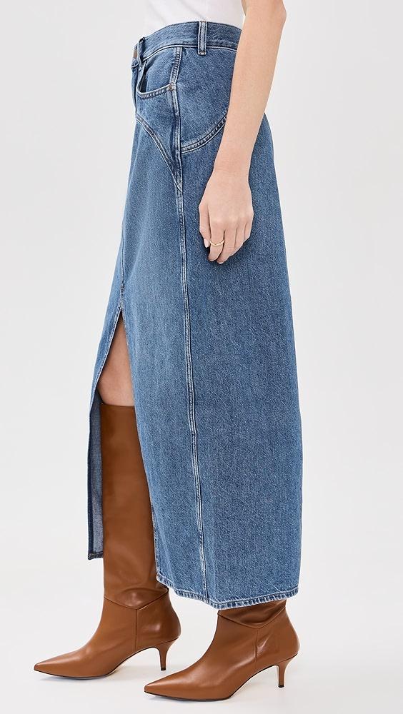 Madewell Western Yolk Midi Skirt | Shopbop Product Image