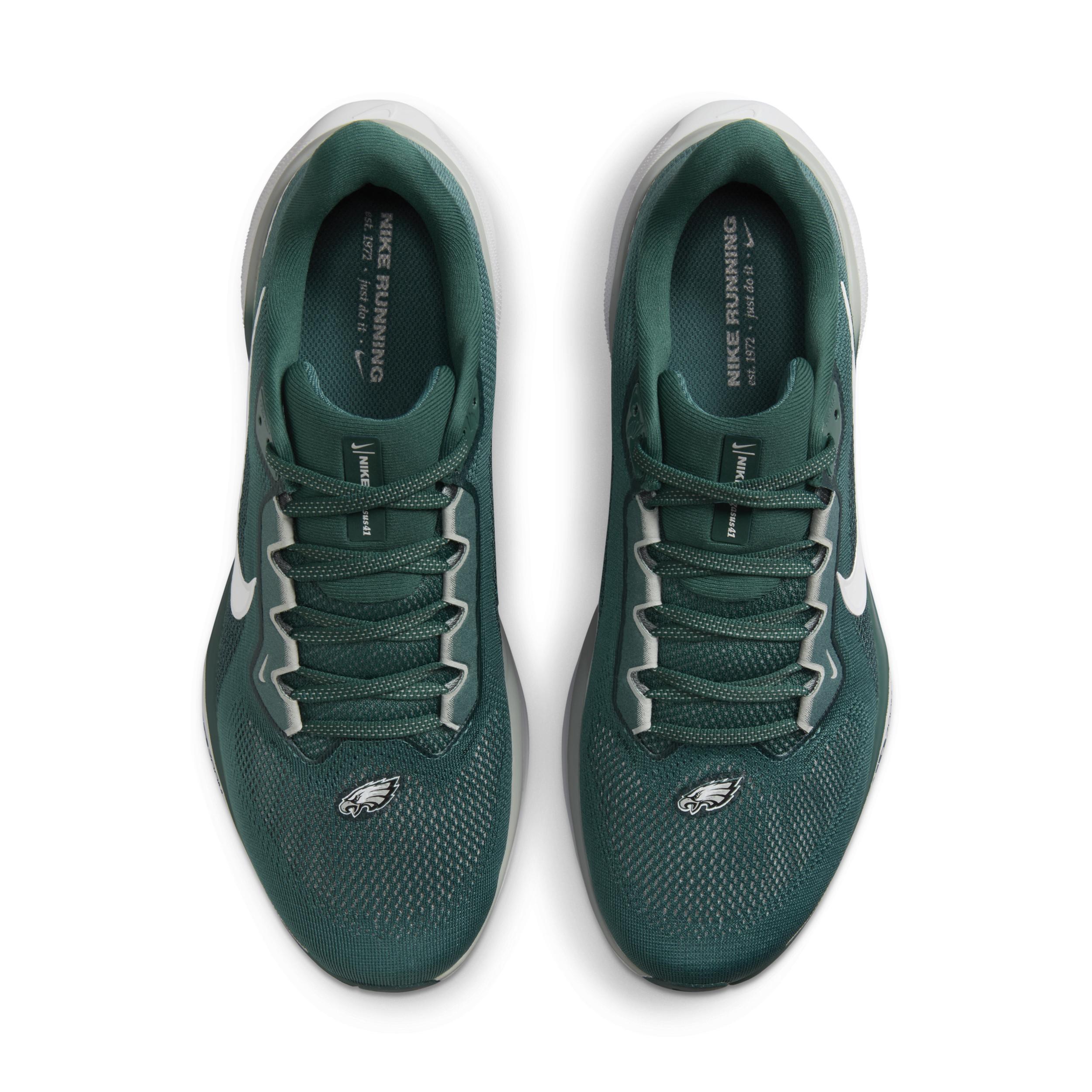 Nike Men's Pegasus 41 NFL Philadelphia Eagles Road Running Shoes Product Image