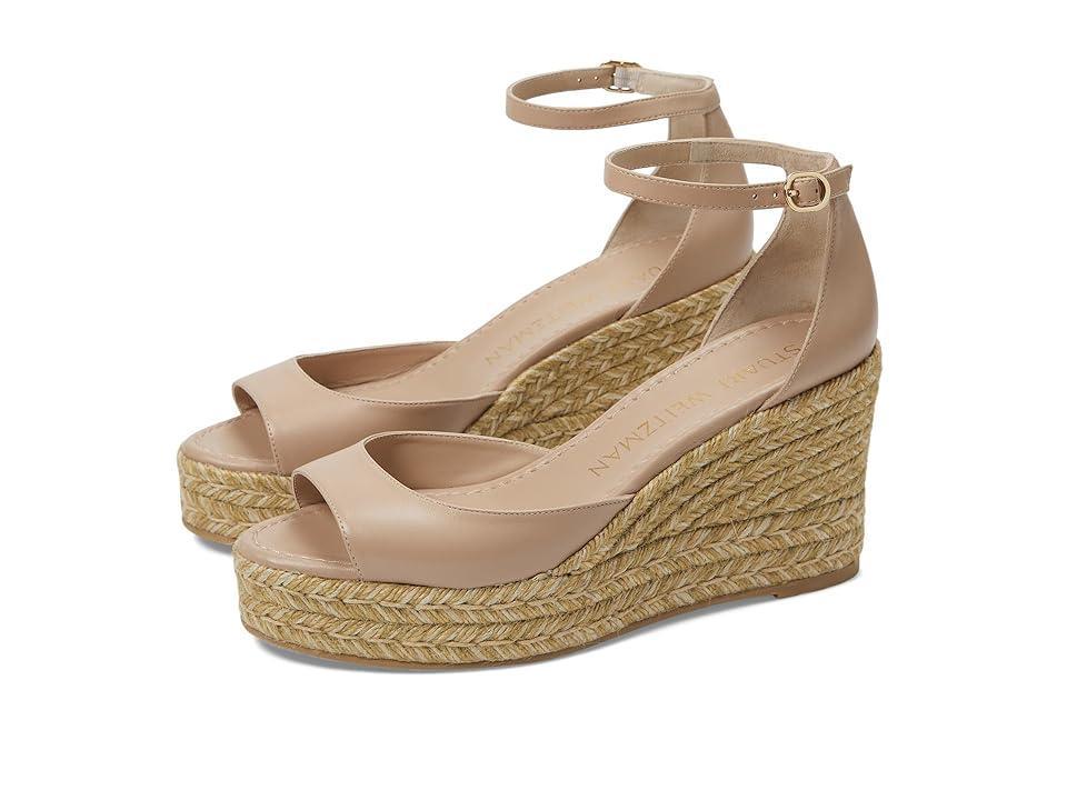 Stuart Weitzman Nudistia Espadrille Wedge (Adobe) Women's Sandals Product Image