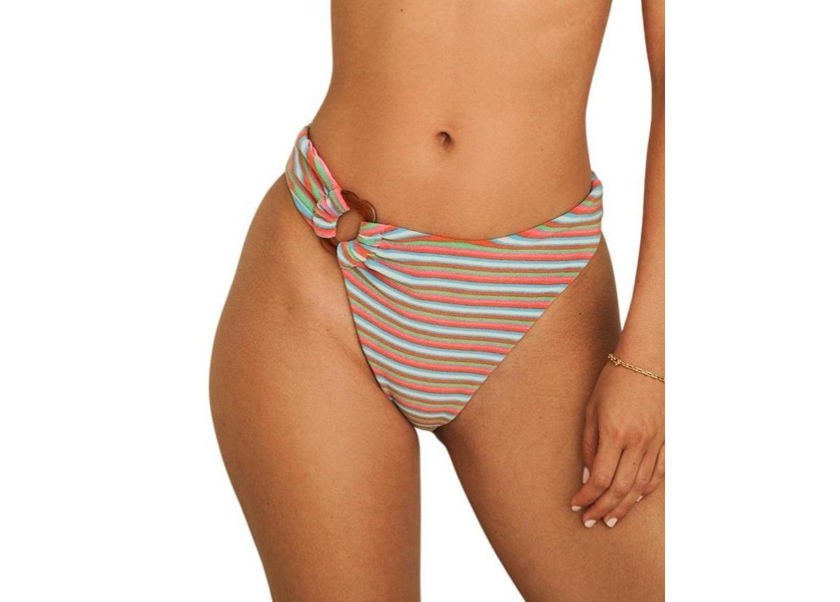 Dippin Daisys Womens Haven High Waisted Cheeky Bikini Bottom - Product Image