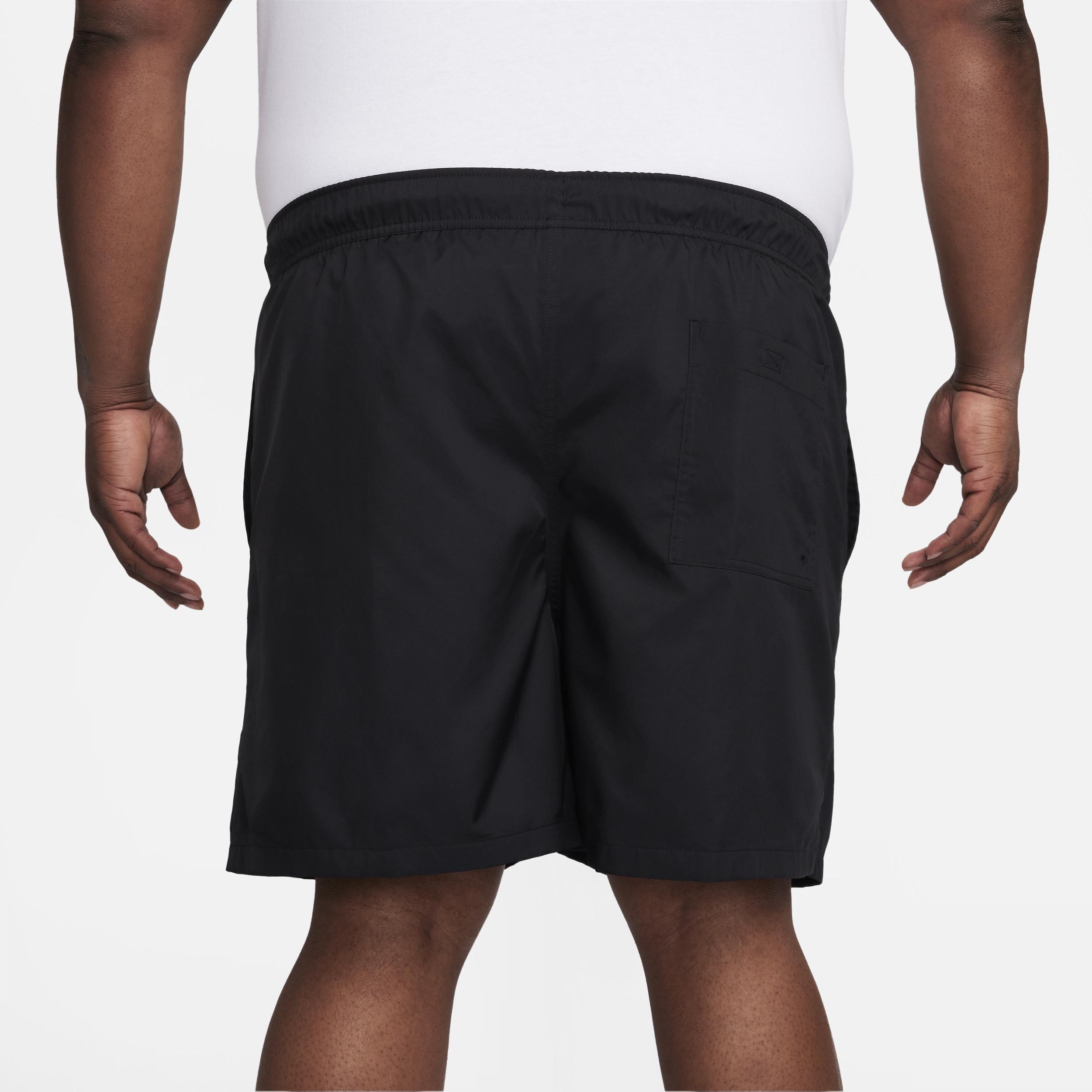 Nike Mens Nike Club Flow Shorts - Mens Oil Green/White Product Image