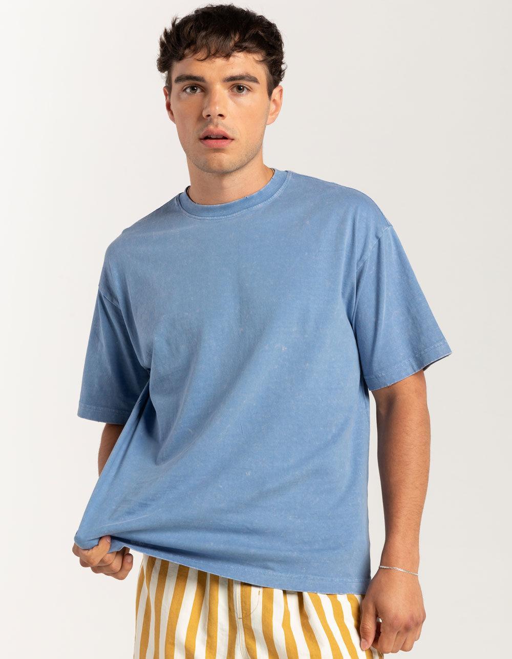 RSQ Mens Acid Wash Oversized Tee Product Image