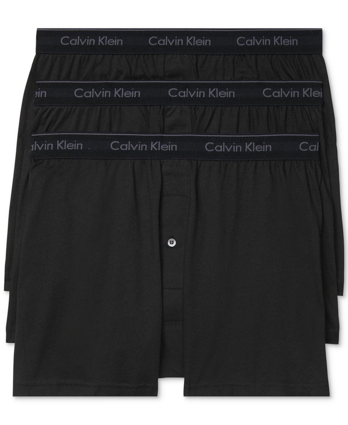 Calvin Klein Underwear Cotton Classics Multipack Pack Knit Boxer Men's Underwear Product Image