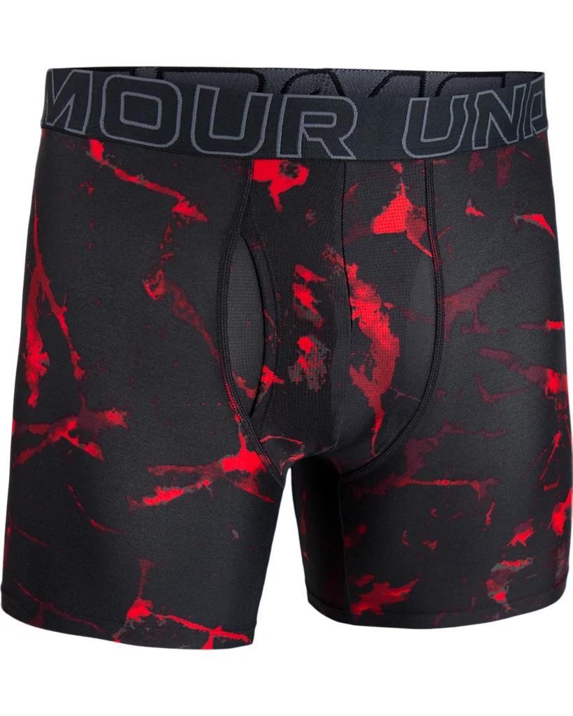 Men's UA Performance Tech™ Printed 6" Boxerjock® Product Image