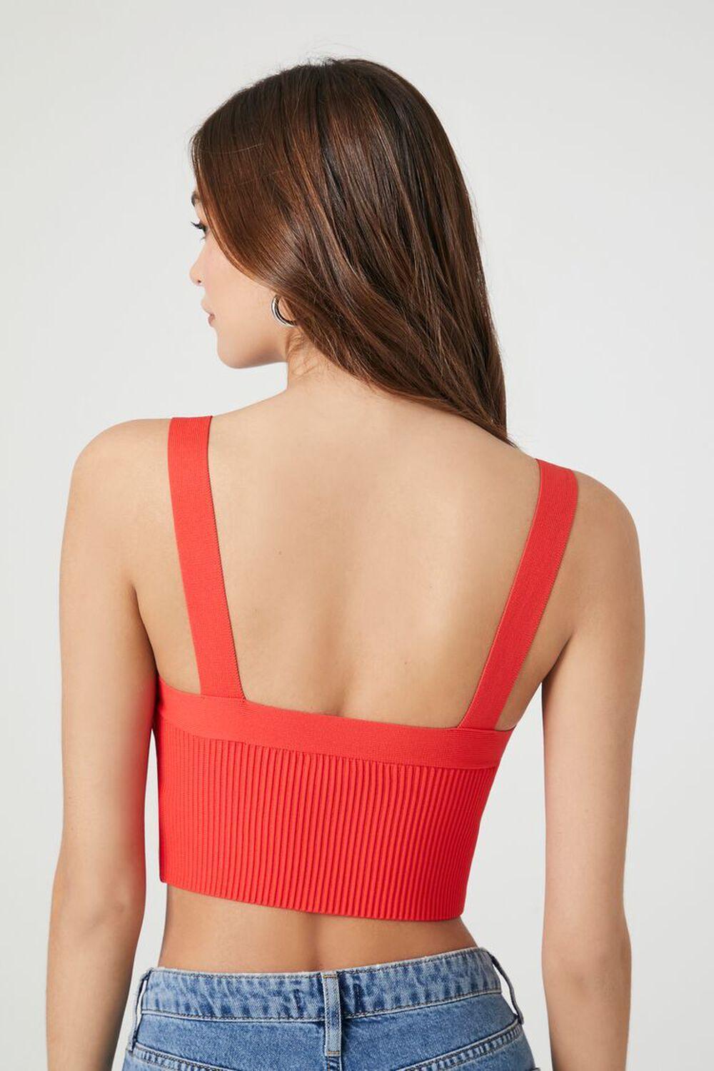 Ribbed Sweater-Knit Crop Top | Forever 21 Product Image