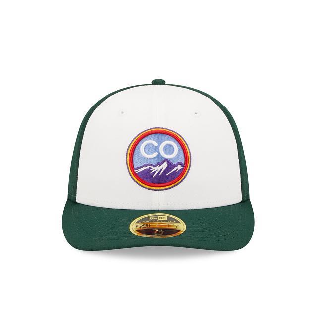 Colorado Rockies City Connect Low Profile 59FIFTY Fitted Hat Male Product Image