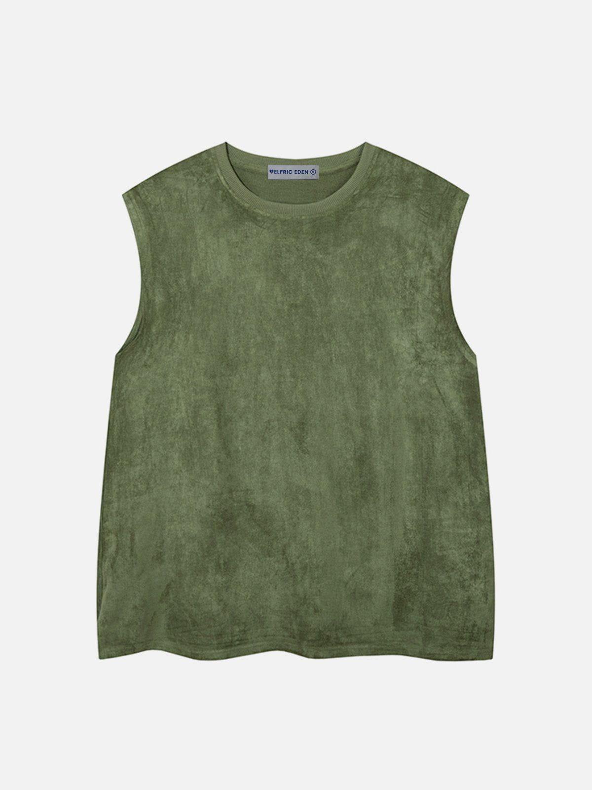 Aelfric Eden Solid Suede Tank Top Product Image