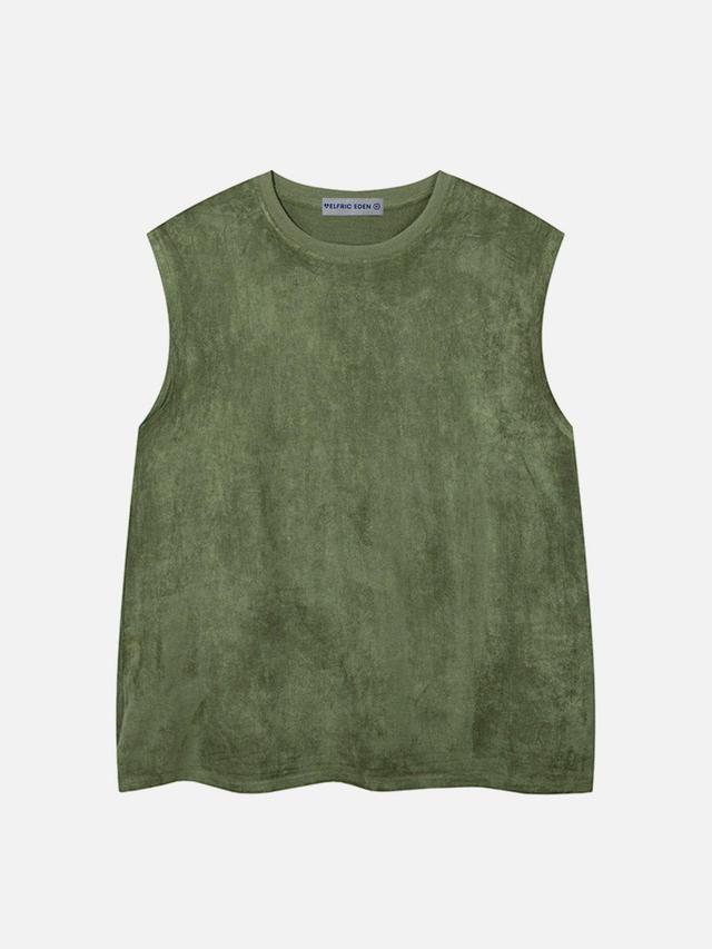 Aelfric Eden Solid Suede Tank Top Product Image