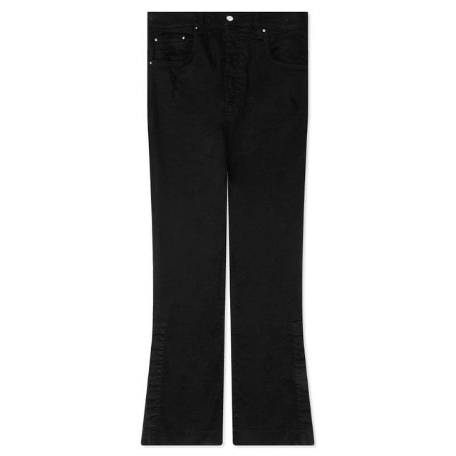 Stack Kick Flare Jean - Black Male Product Image